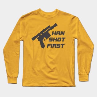 The Smuggler Who Shots First Long Sleeve T-Shirt